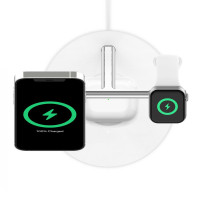 Беспроводное зарядное устройство Belkin MagSafe 3-in-1 Wireless Charger WIZ009vf