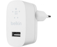 Сетевое зарядное устройство Belkin SINGLE USB-A WALL CHARGER, 12W (WCA002VFWH)