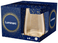 Стаканы Luminarc золотой мед 350 мл (4шт.)