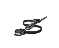 Кабель Belkin USB-A TO MICRO USB/LTG/USB-C, 4, CHRG/SYNC CABLE (F8J050BT04-BLK)