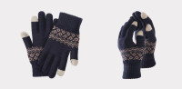 Перчатки для сенсорных экранов Xiaomi FO Touch Wool Gloves (Blue)