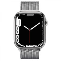 Смарт часы Apple Watch Series 7 GPS 45mm Stainless Steel Case with Milanese Loop Silver