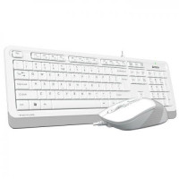 Клавиатура и мышь A4Tech FG1010 White