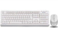 Клавиатура и мышь A4Tech FG1010 White