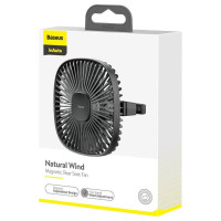 Магнитный вентилятор Baseus Natural Wind (Black)