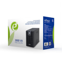 Источник бесперебойного питания UPS Energenie EG-UPS-PS3000-01 3000VA Black