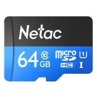 Карта памяти Netac microSDHC Class 10 P500 64GB