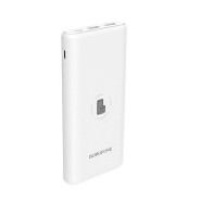 Портативный аккумулятор с беспроводной зарядкой Borofone BT31 Winner 10000mAh White