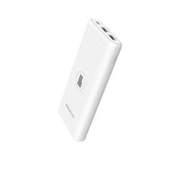 Портативный аккумулятор с беспроводной зарядкой Borofone BT31 Winner 10000mAh White