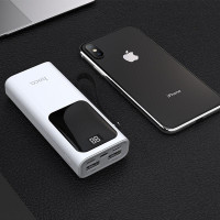 Внешний аккумулятор Hoco J41 Treasure Mobile Power Bank 10000 mAh White