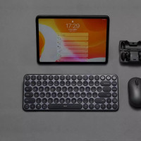 Беспроводная Bluetooth-клавиатура Xiaomi MIIIW 85 Keys Black