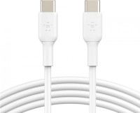 Кабель Belkin USB-С - USB-С PVC 1 м White (CAB003BT1MWH)