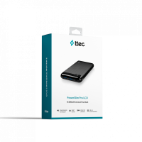 Внешний аккумулятор Ttec PowerSlim LCD PD 1000 Mah Black