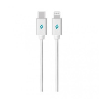 Кабель TTEC Type-C-Lightning 2DKM04B 1.5m White