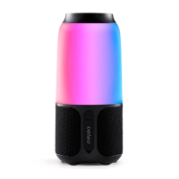 Портативная колонка Xiaomi Velev V03 Colorful Lighting Sound Black)