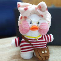 Утка Лалафан (мягкая игрушка) Lalafan duck NT010