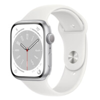 Смарт часы Apple Watch Series 8 GPS 41mm Silver/White