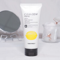 ПЕНКА ДЛЯ УМЫВАНИЯ С ЭКСТРАКТОМ ЛИМОНА CLEAN DEW LEMON FOAM CLEANSER 180ML