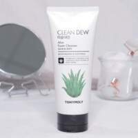 ПЕНКА ДЛЯ УМЫВАНИЯ С ЭКСТРАКТОМ АЛОЭ CLEAN DEW ALOE FOAM CLEANSER 180ML