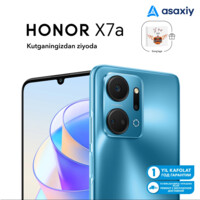 Смартфон Honor X7a 4/128GB Ocean Blue