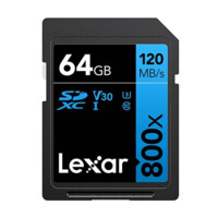 Карта памяти Lexar SD 800x 64GB