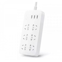 Удлинитель Xiaomi Mi Power Strip 6 (CN, 6 розетки, 3 USB, белый)