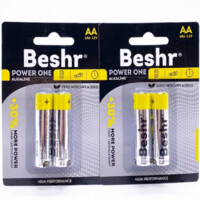 Батарейка Beshr Alkaline AA (LR6) 1.5V 2x1 30%