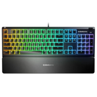 Клавиатура SteelSeries Apex 3 Gaming Keyboard Whisper Quiet Switches RU