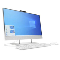 Моноблок HP 24-DF1004NH. Core I5 1135. DDR 8GB. SSD 256GB . Intel Iris X Graphics+DVD. 23.8 FullHD White