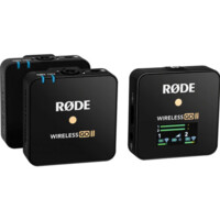 Компактная цифровая беспроводная микрофонная система/рекордер RODE Wireless Go II Dual, Black