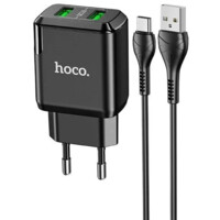 Hoco N6 Type-C Black zaryadlash qurilmasi-ASAXIY UZ