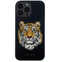 Чехол с вышивкой "Тигр" Santa Barbara Polo Savanna для iPhone 14 Pro/14 Pro max, Black