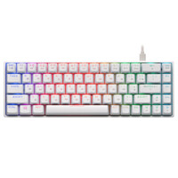 Клавиатура 2E Gaming KG370 RGB Gateron Blue Switch White Ukr