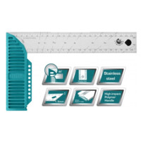 Угольник столярный Total TMT61126 (300мм)
