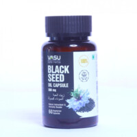 МАСЛО ЧЕРНОГО ТМИНА В КАПСУЛАХ VASU BLACK SEED OIL CAPSULE 60CAPS