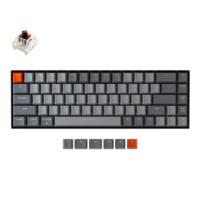 Klaviatura Keychron K6 68 Key Aluminum Frame HotSwappable RGB Brown