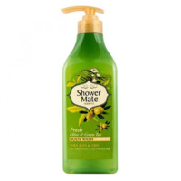 Гель для душа Shower mate Fresh Olive & Green Tea 550g