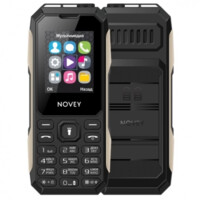 Телефон Novey T100 Tank Black-Silver