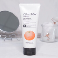 ПЕНКА ДЛЯ УМЫВАНИЯ С ЭКСТРАКТОМ КРАСНОГО ГРЕЙПФРУТА CLEAN DEW RED GRAPEFRUIT 180ML