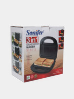 Вафельница 3 в 1 Sonifer SF-6113