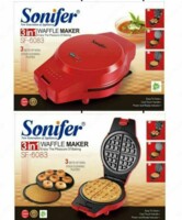 Вафельница SONIFER SF-6083 3в1